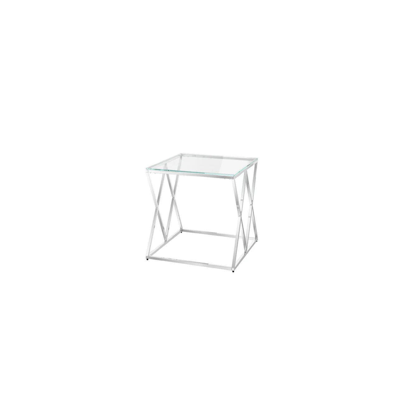 Victor Clear Glass Side Table