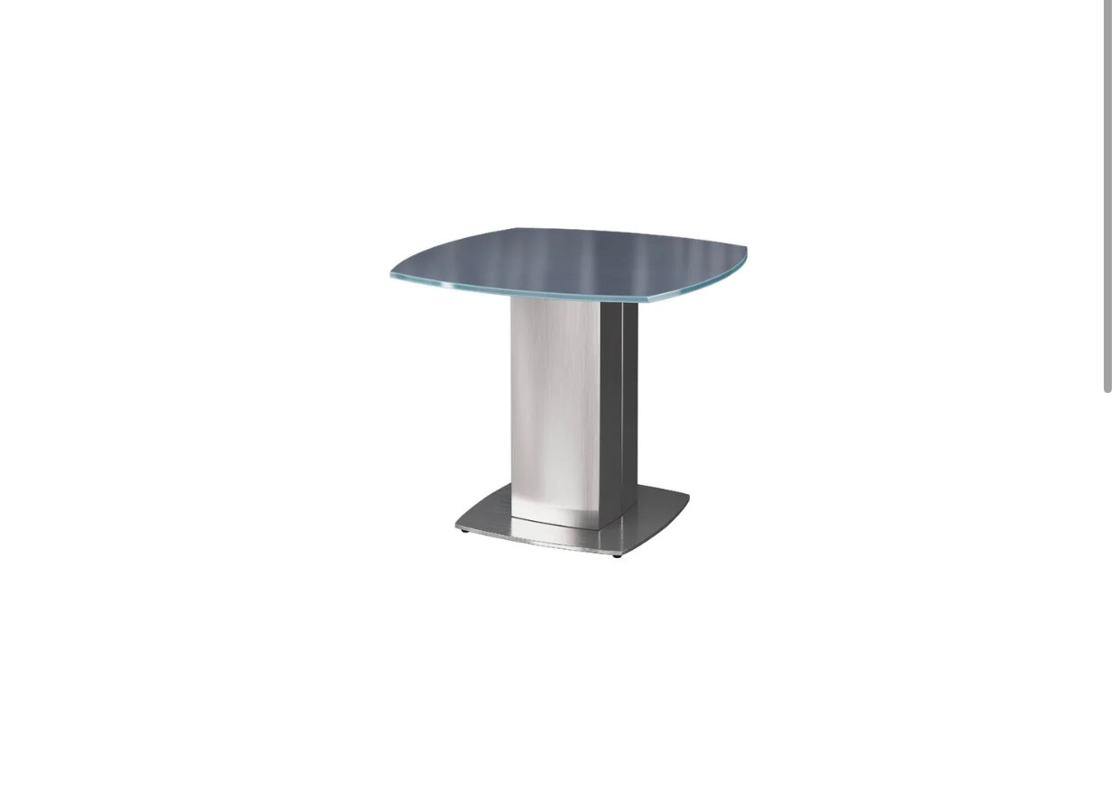 Olivia Glass Side Table