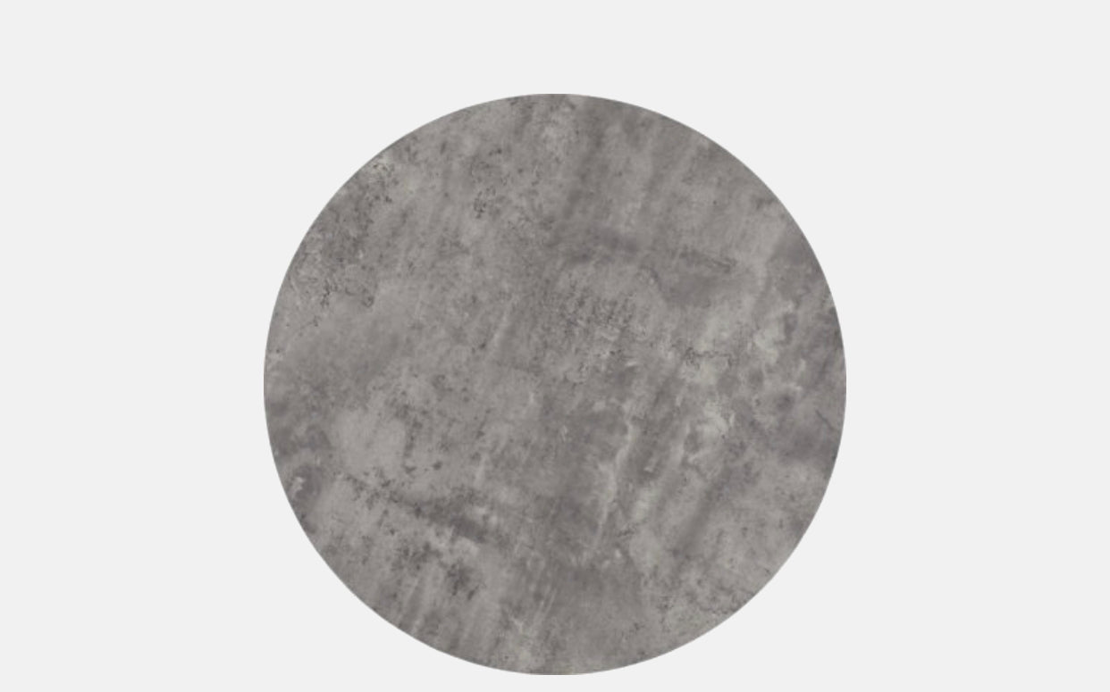 Athens Round Dining Table & 4 Avery Grey Chairs