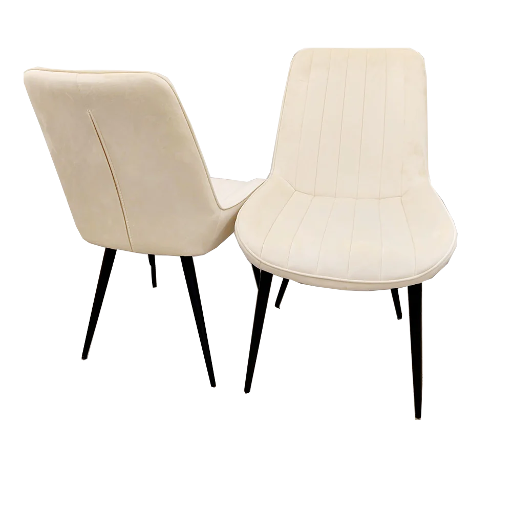 Dido Velvet Cream Dining Chair