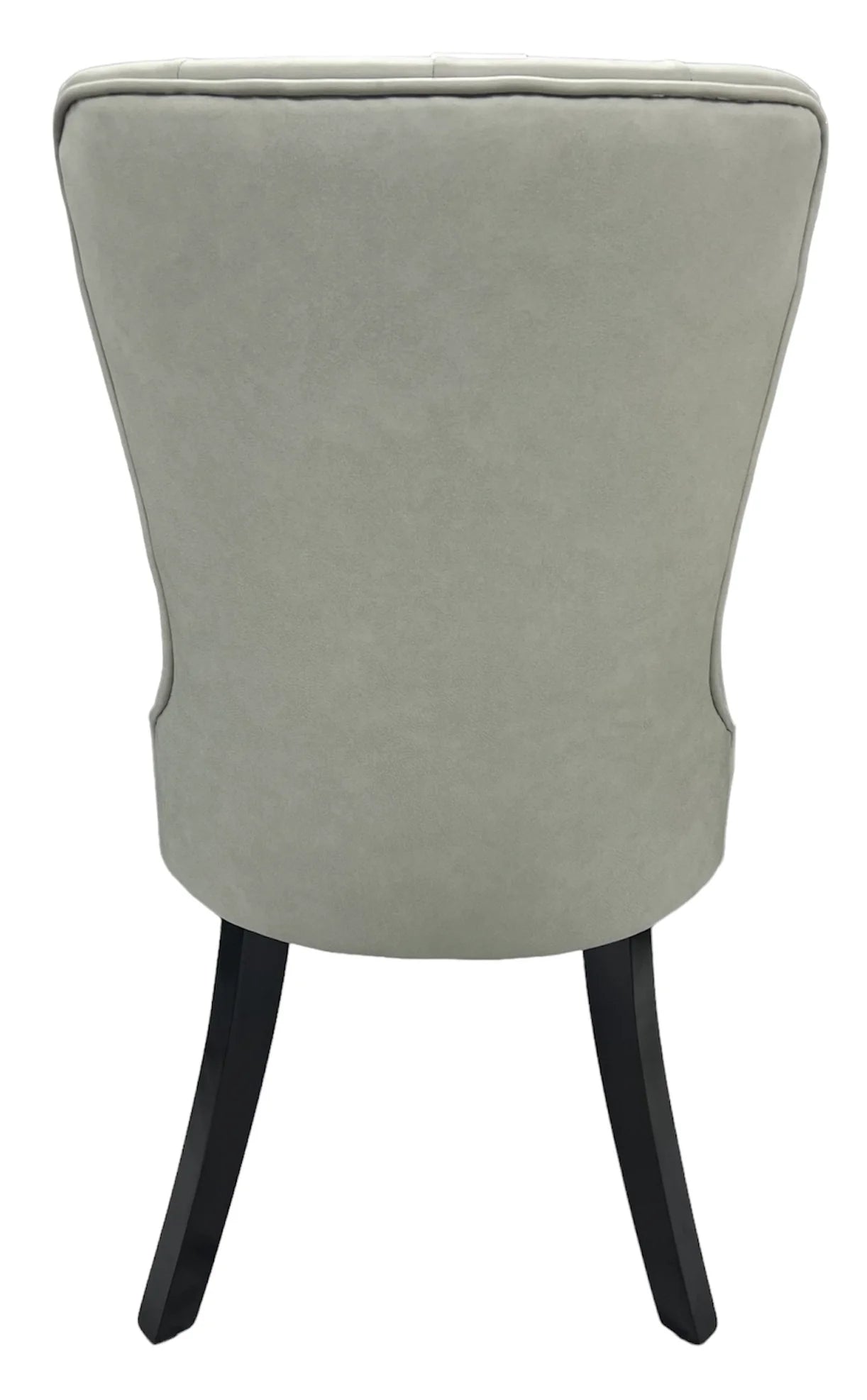 Louis PU Grey Leather Chair