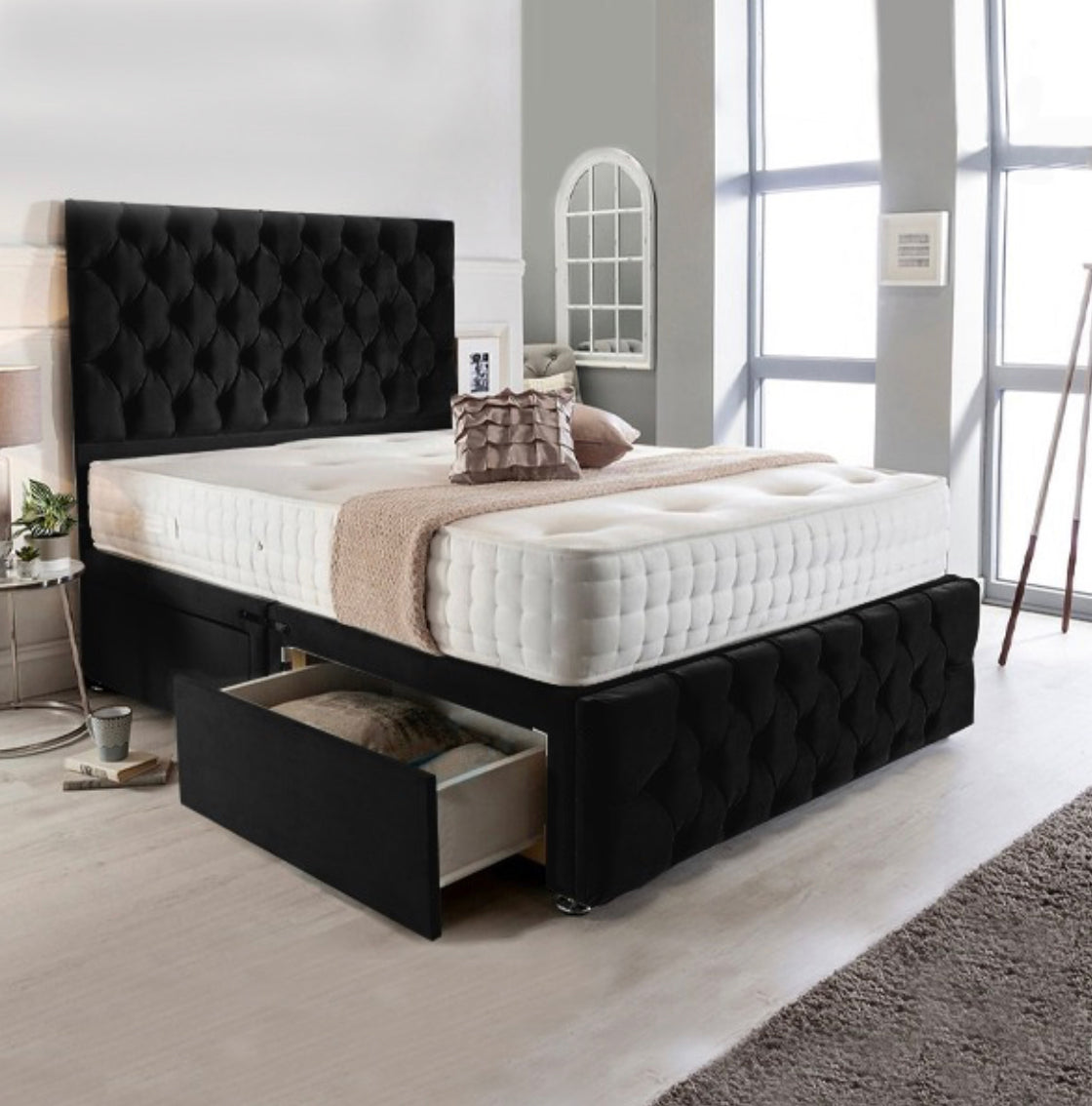 Chesterfield Divan Complete Bed