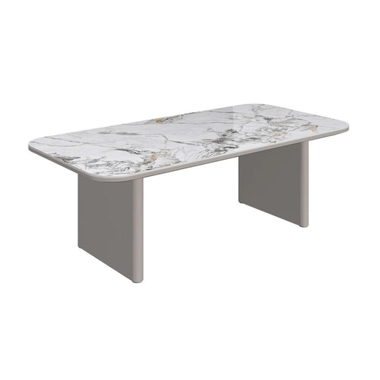 Milano Gloss White Ceramic Coffee Table