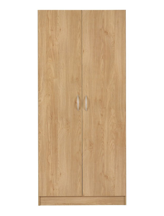 Bellingham 2 Door Oak Wardrobe