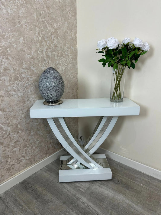 Bianco Console Table