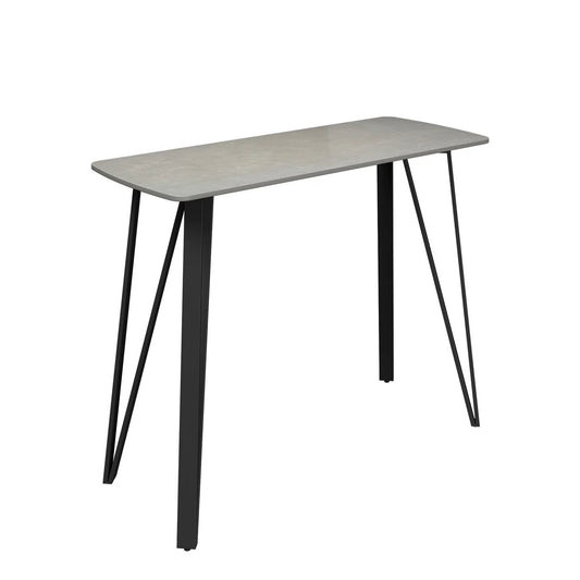 Riviera Grey Ceramic Console Table