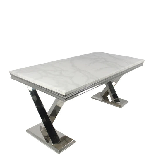 Windsor 1.8M marble dining table