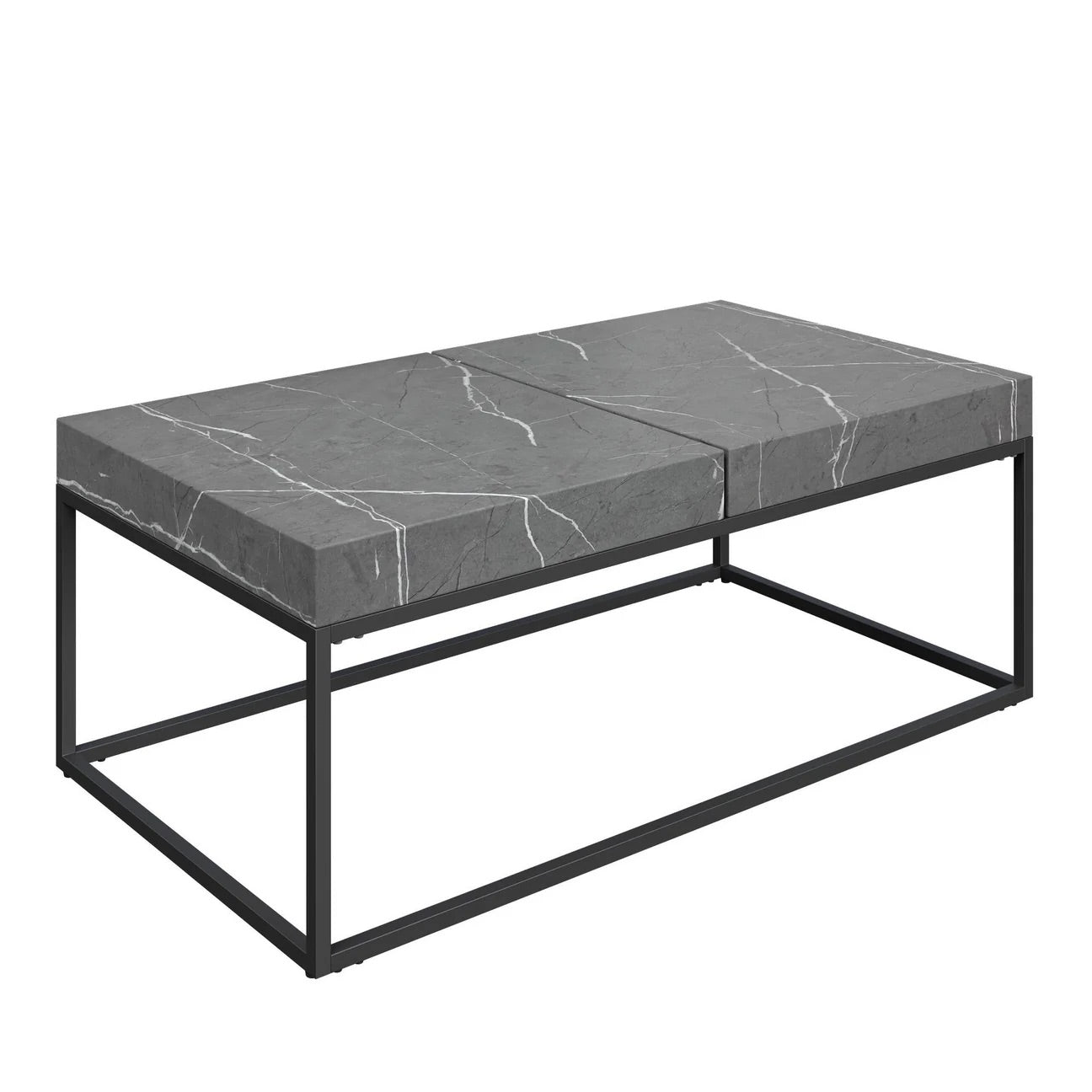 Delma Grey Marble Effect Coffee Table