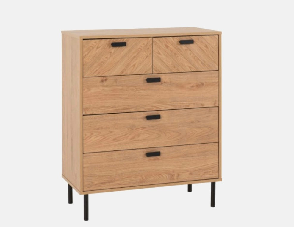 Leon 3 & 2 Drawer Chest