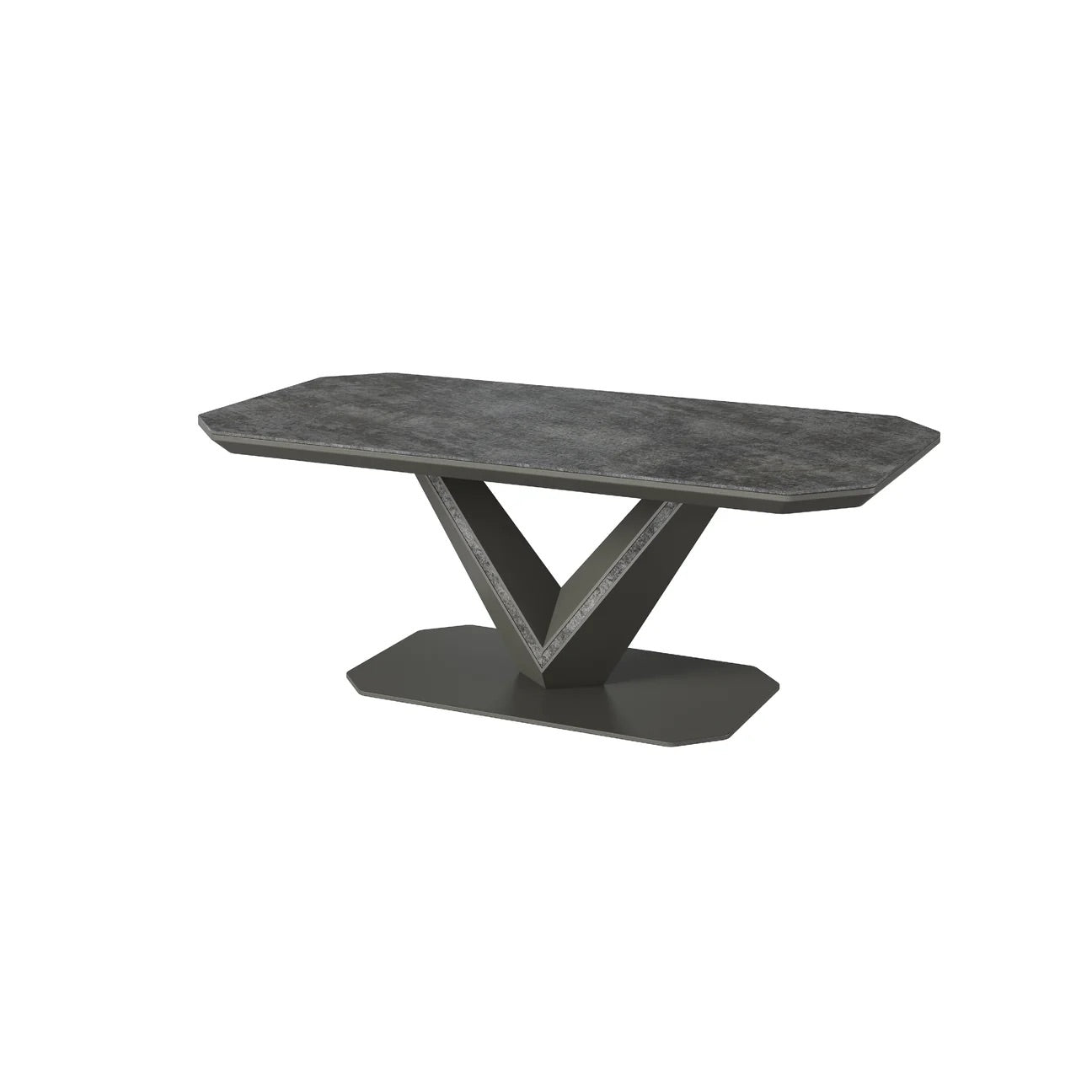 Bellagio Grey Ceramic Coffee Table