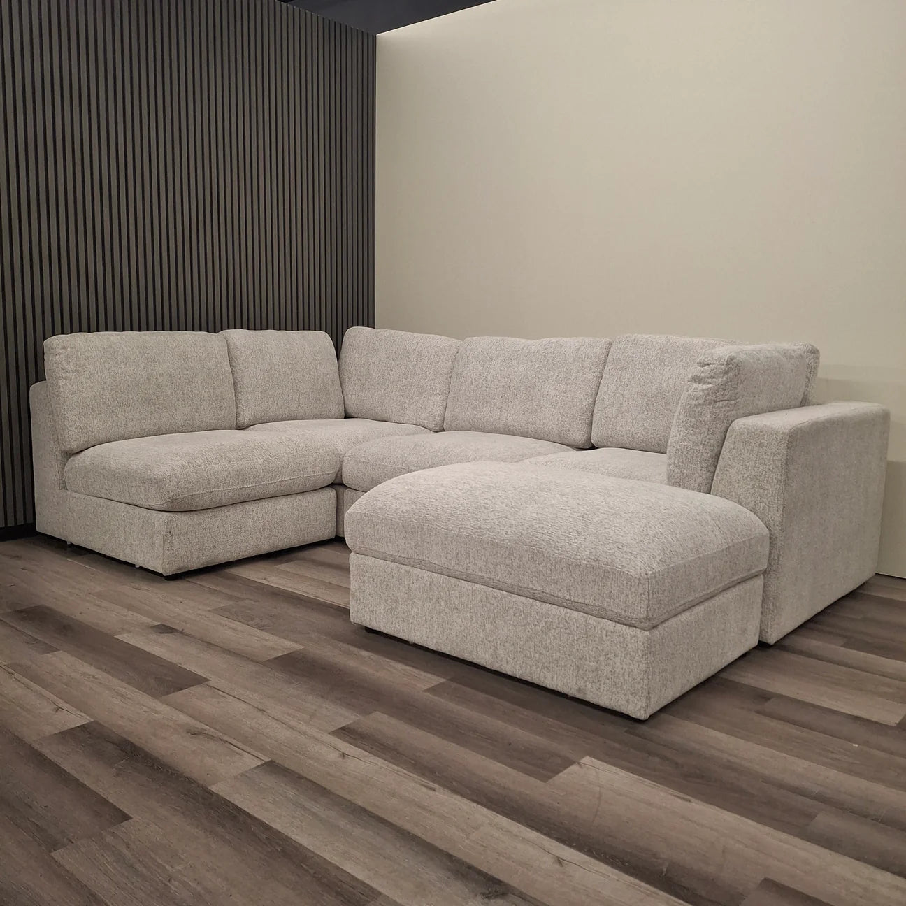 Lara U shape sofa - Light Grey