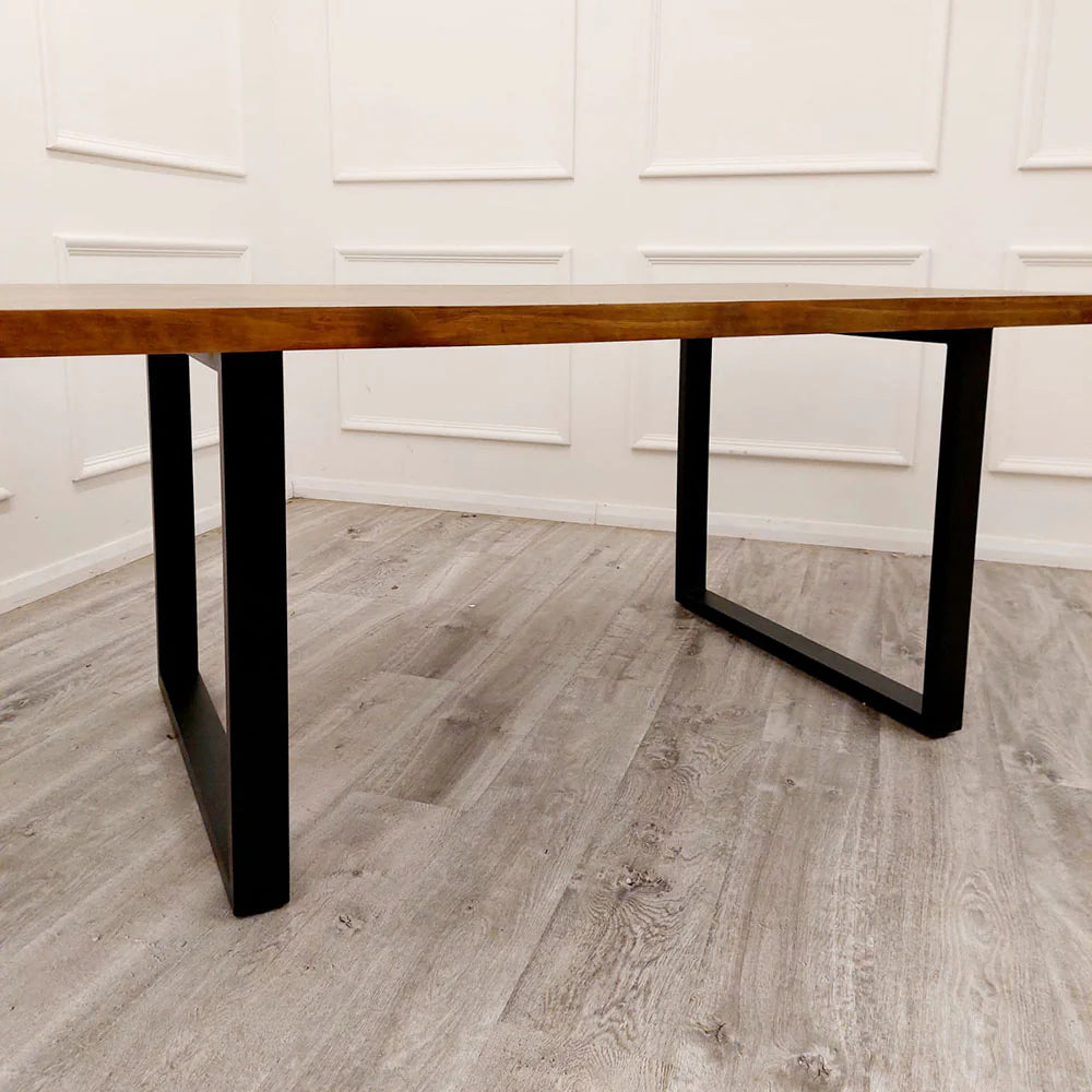 Freya Dining Table 1.8m Dark Oak