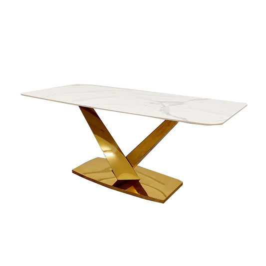 Valeo Gold 1.8m Dining Table