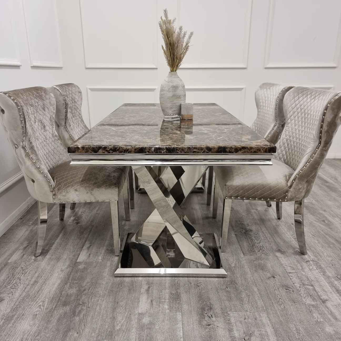 Xavia 1.8M Marble Dining Table