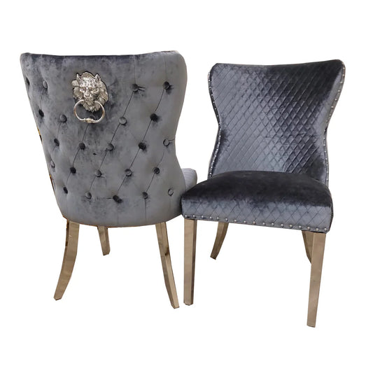 Chelsea Grey Shimmer Dining Chair