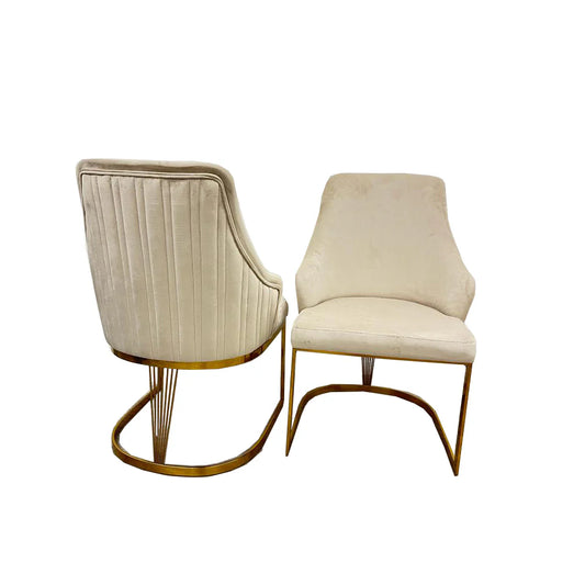 Chelmsford Gold Frame Dining Chair