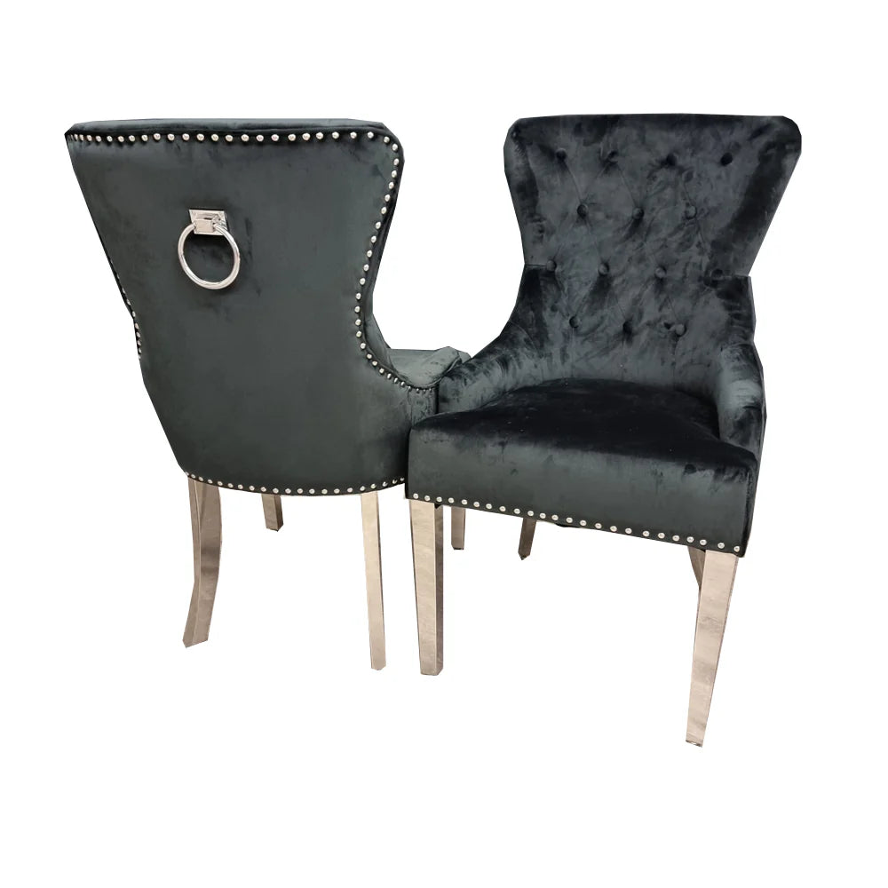 Duke Black Dining Chair