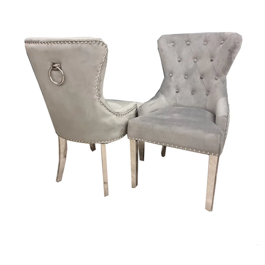 Duke Dark Grey Dining Chairs