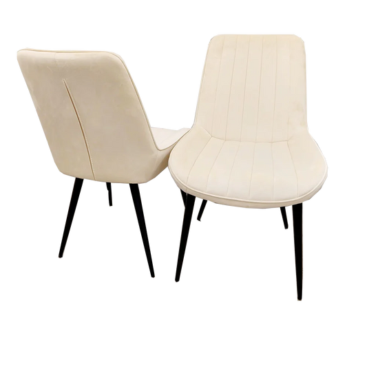 Dido Velvet Cream Dining Chair