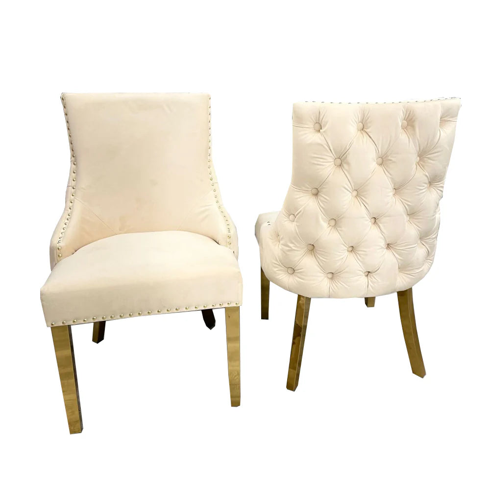 Kensington Gold Dining Chairs