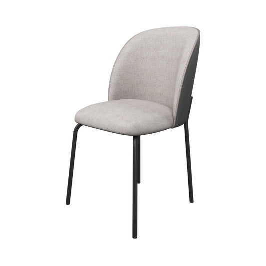 Cartier 2 tone grey dining chair