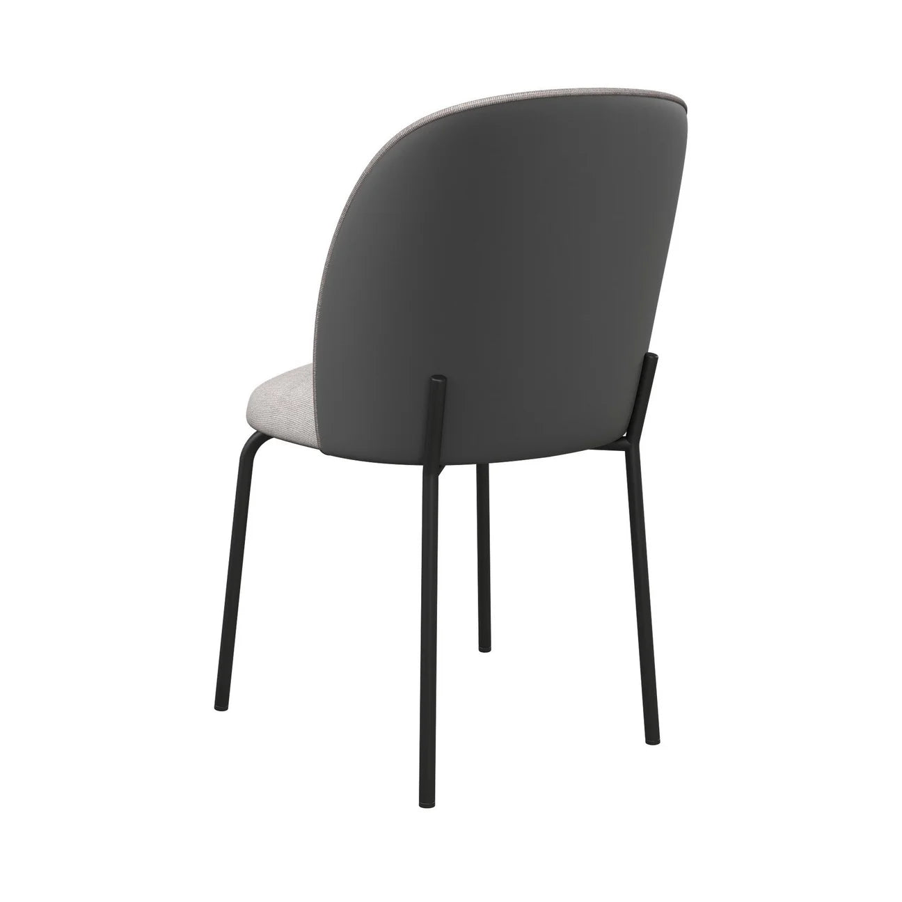 Cartier 2 tone grey dining chair