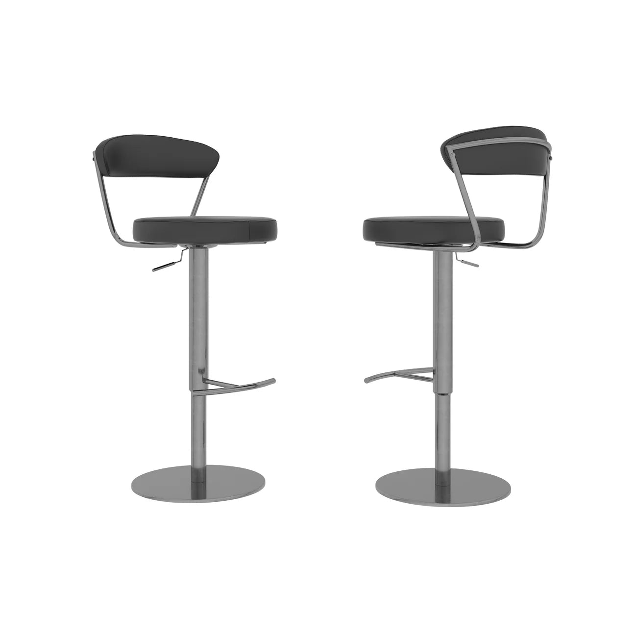 Gino Leather Bar Stool