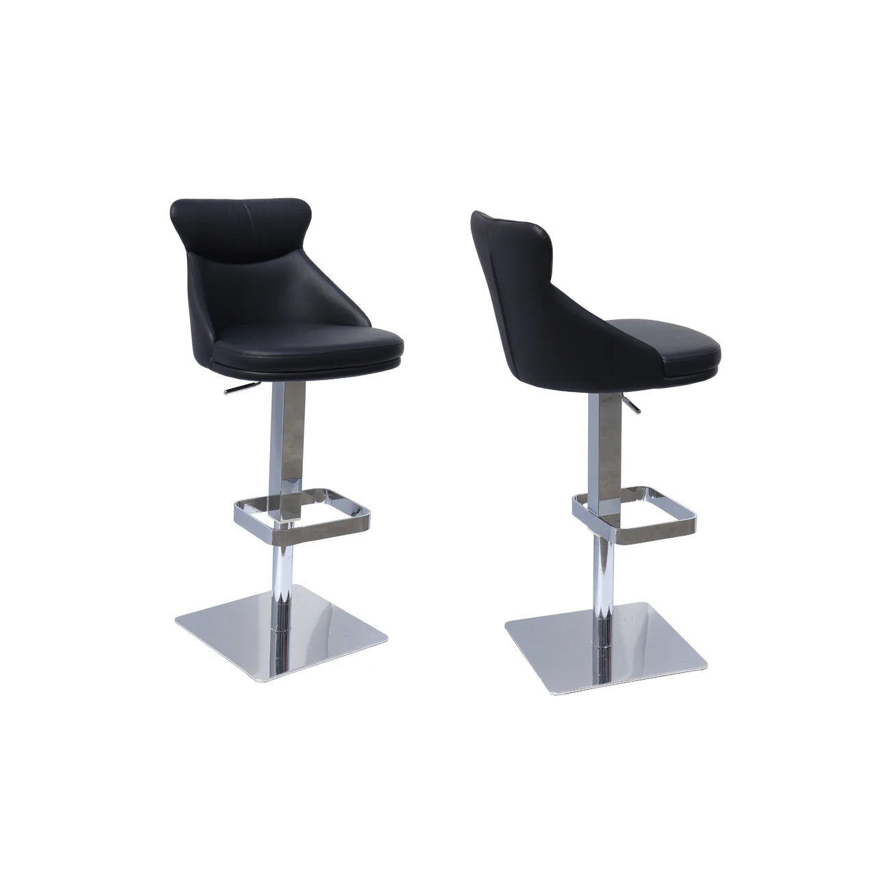 Sergio Leather Bar Stool