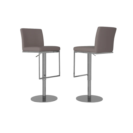 Enzo Leather Bar Stool