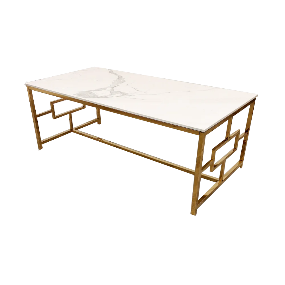 Geo Gold Coffee Table