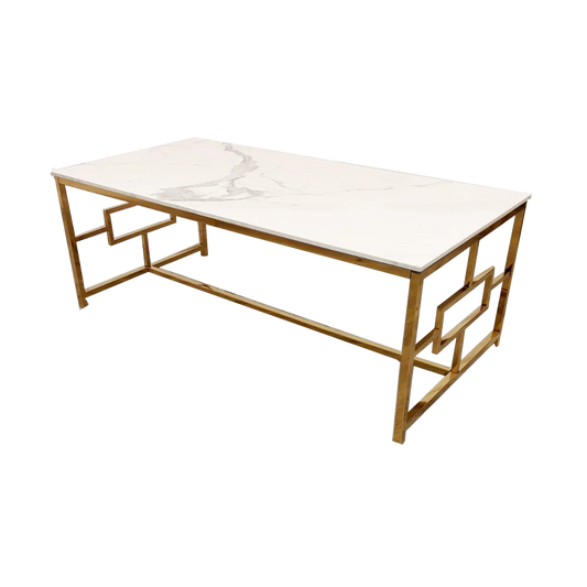 Geo Gold Coffee Table