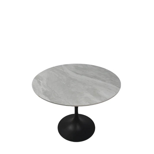 Bentley 90cm Ceramic Marble Round Dining Table